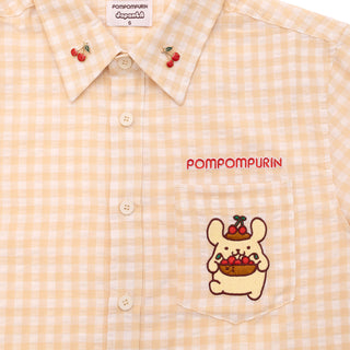 Pompompurin Cherry JapanLA Button Up Shirt