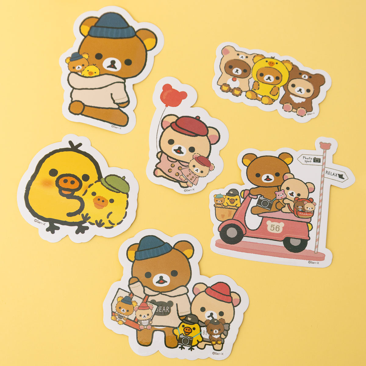 Rilakkuma Always With Sticker Pack – JapanLA