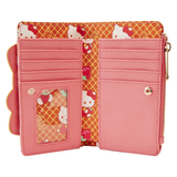 Hello Kitty Breakfast Waffle Flap Wallet