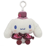 Sanrio Chocolate Strawberry Dress Clip-On Mascot