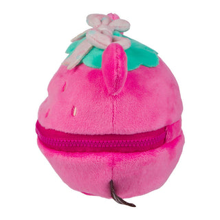 Korilakkuma in a Strawberry Small Plush in Zipper Pouch