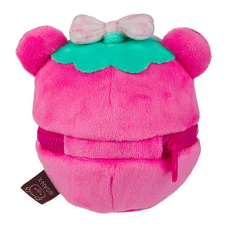 Korilakkuma in a Strawberry Small Plush in Zipper Pouch