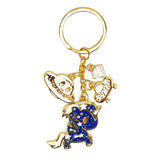 Andromeda Charm Keychain