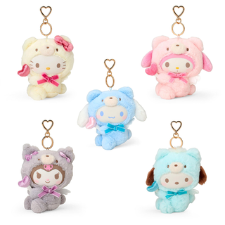 Sanrio Angel Bear Vinyl Plush Keychain