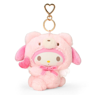 Sanrio Angel Bear Vinyl Plush Keychain