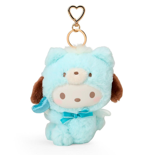 Sanrio Angel Bear Vinyl Plush Keychain