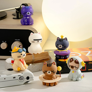 Smoko Astro Cats Figure Blind Box