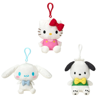 Sanrio Retro Parachute Plush Keychain