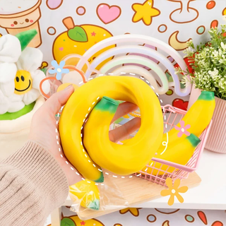 Crazy Banana Sand Squishy