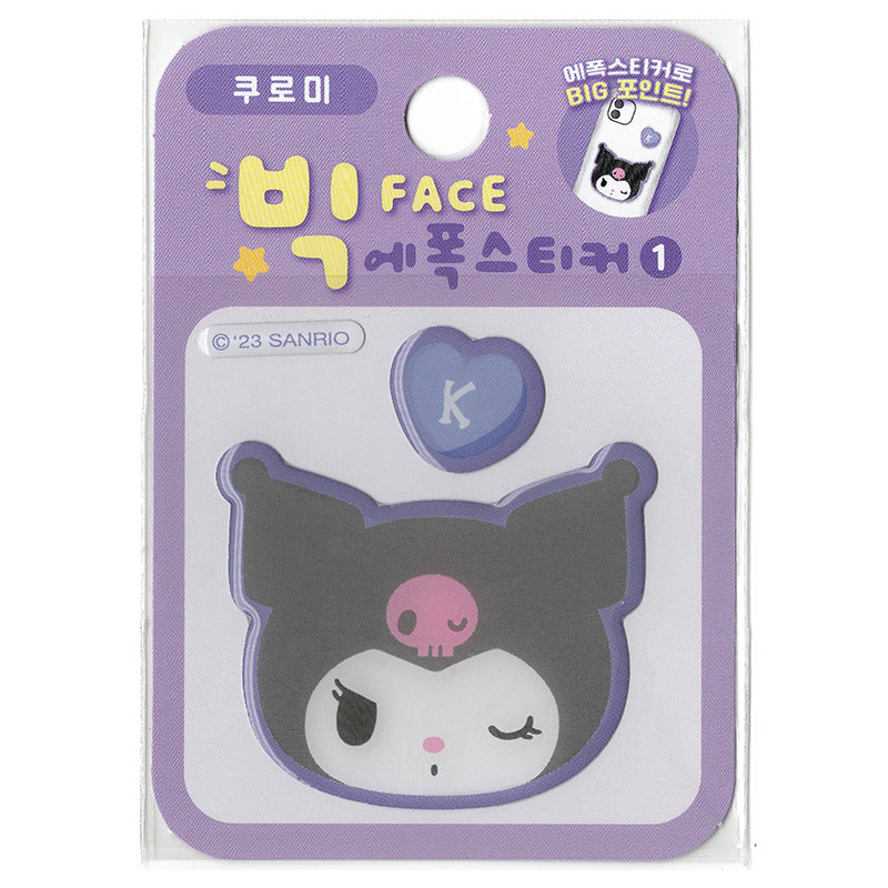 Sanrio Big Face Epoxy Sticker – JapanLA