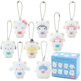 Sanrio Fluffy White Bear Keychain Blind Box