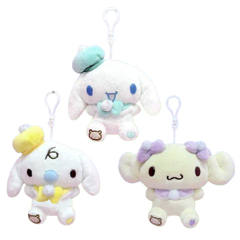Cinnamoroll & Friends Pastel Clip-On Mascot Set of 3