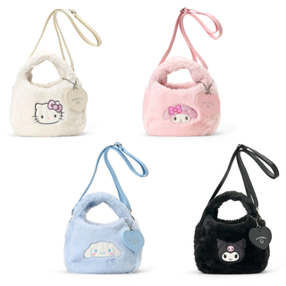 Sanrio Plush Boa Crossbody Bag