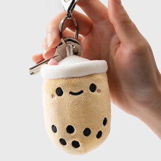 Pearl Boba Tea Bag Charm