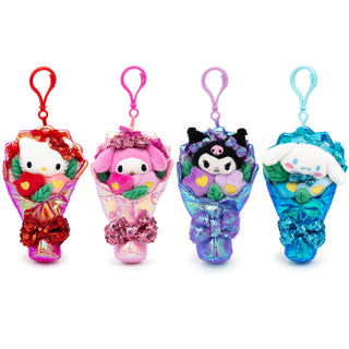 Sanrio Sparkling Bouquet Plush Keychain