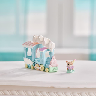 Calico Critters Floating Cloud Rainbow Train
