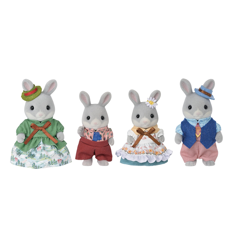 Calico Critters Cottontail Rabbit Family – JapanLA