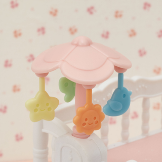 Calico Critters Crib with Mobile