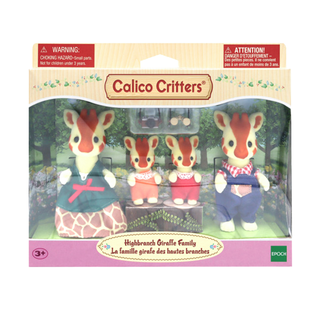 Calico Critters Highbranch Giraffe Family