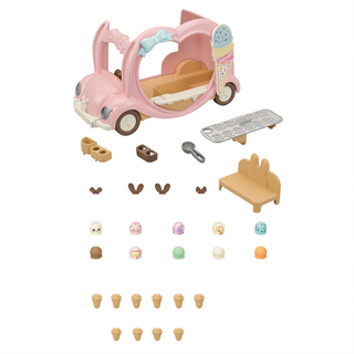 Calico Critters Ice Cream Van