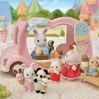 Calico Critters Ice Cream Van
