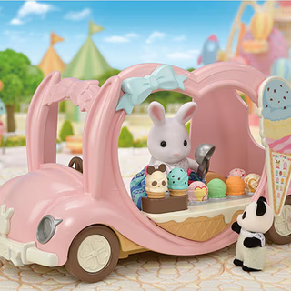 Calico Critters Ice Cream Van