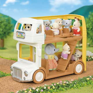Calico Critters Nursery Double Decker Bus