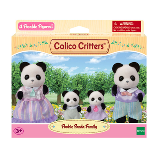 Calico Critters Pookie Panda Family
