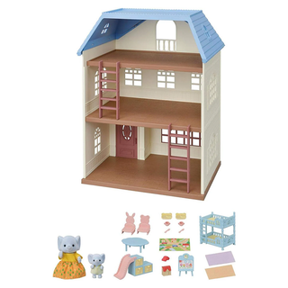 Calico Critters Sky Blue Terrace Gift Set