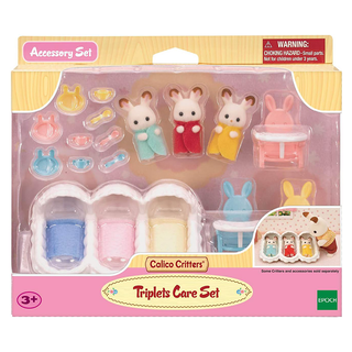 Calico Critters Triplets Care Set