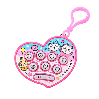 Chiikawa Light Up Button Game Keychain