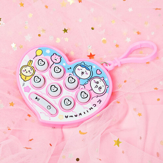 Chiikawa Light Up Button Game Keychain