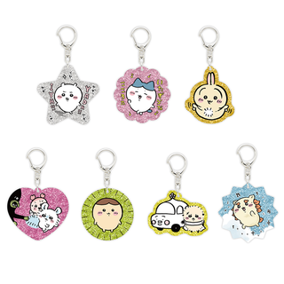 Chiikawa Acrylic Glitter Keychain 4 Blind Box