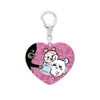 Chiikawa Acrylic Glitter Keychain 4 Capsule
