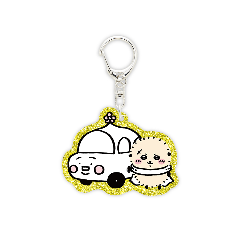 Chiikawa Acrylic Glitter Keychain 4 Capsule – JapanLA Chiikawa Acrylic Glitter Keychain 4 Capsule – JapanLA
