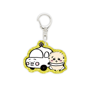 Chiikawa Acrylic Glitter Keychain 4 Capsule