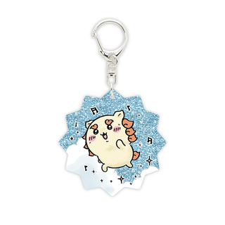 Chiikawa Acrylic Glitter Keychain 4 Capsule