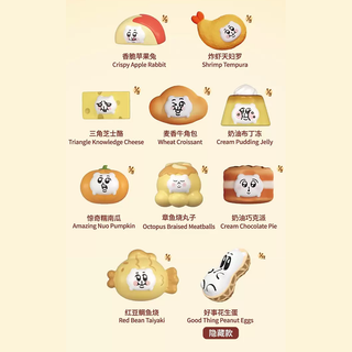 Chimitan Delicious Kingdom Squishy Blind Box