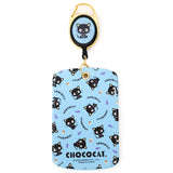 Chococat Lounging Card Case with Key Reel
