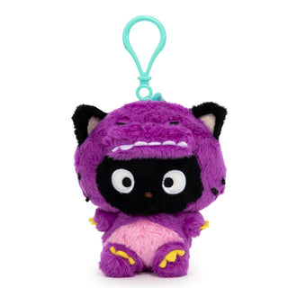 Chococat dressed as dinosaur plush mascot bag charm clip