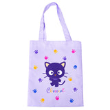 Chococat Purple Tote Bag