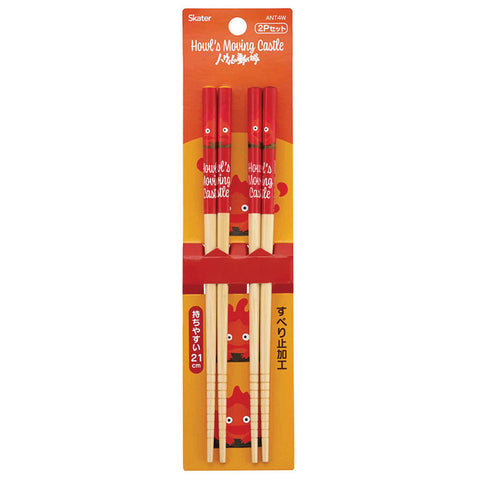 Calcifer Bamboo Chopsticks Set