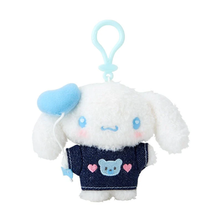 Sanrio Denim Patch Plush Mascot Clip