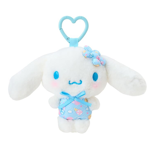 Cinnamoroll Everyone's Quilt Plush Keychain