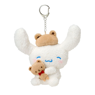 Cinnamoroll Together with Kuma-san Plush Keychain