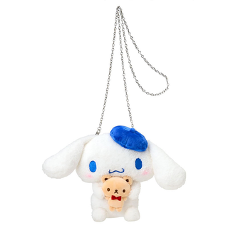 Cinnamoroll Together with Kuma-san Plush Shoulder Bag