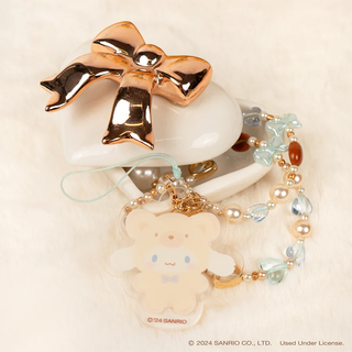 Sanrio Latte Kuma Acrylic Beaded Strap
