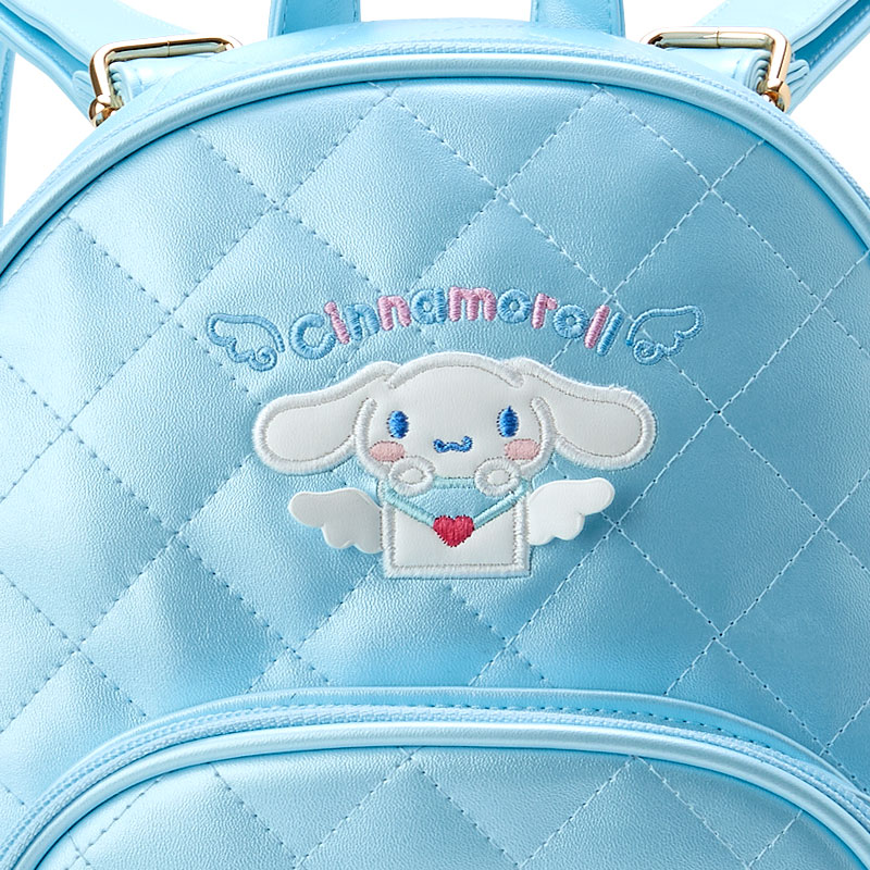 cinnamoroll backpack mini Cinnamoroll Letter Quilted Mini Backpack