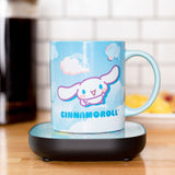 Cinnamoroll Coffee Mug with Electric Mug Warmer
