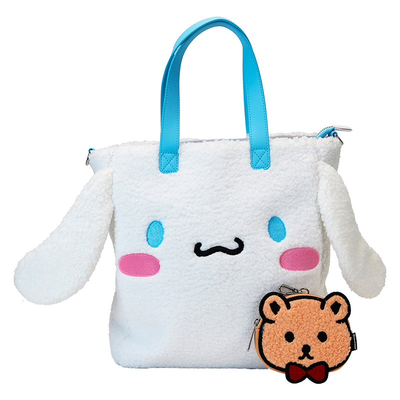 Cinnamoroll x Loungefly Sherpa Tote with Coinbag – JapanLA Cinnamoroll x Loungefly Sherpa Tote with Coinbag – JapanLA